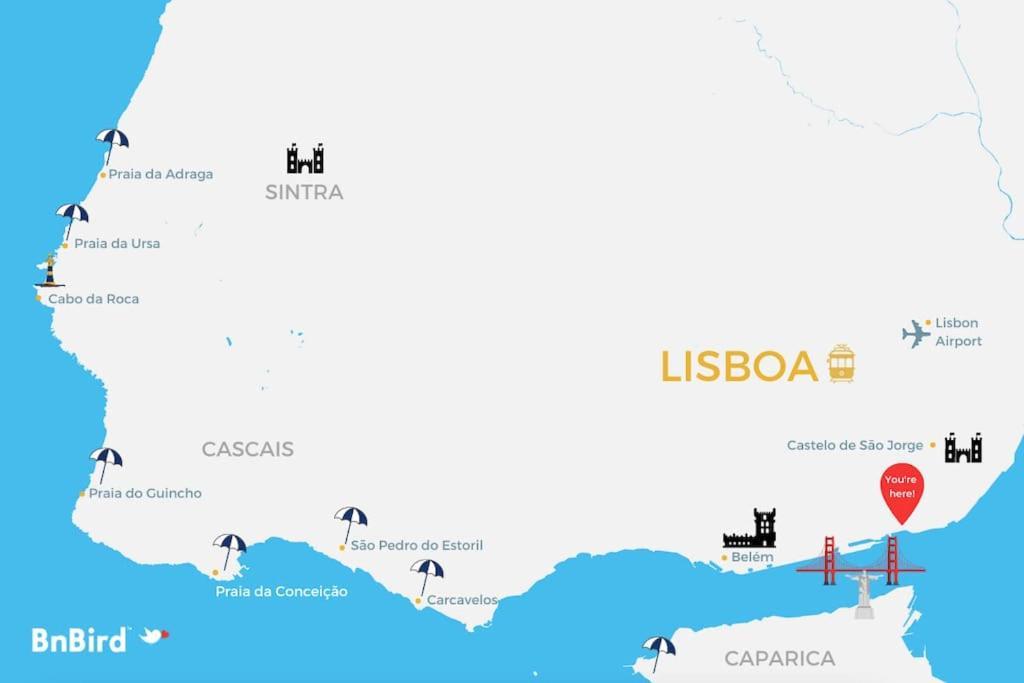Appartamento 1Br @ Downtown Lisbon Chiado Esterno foto